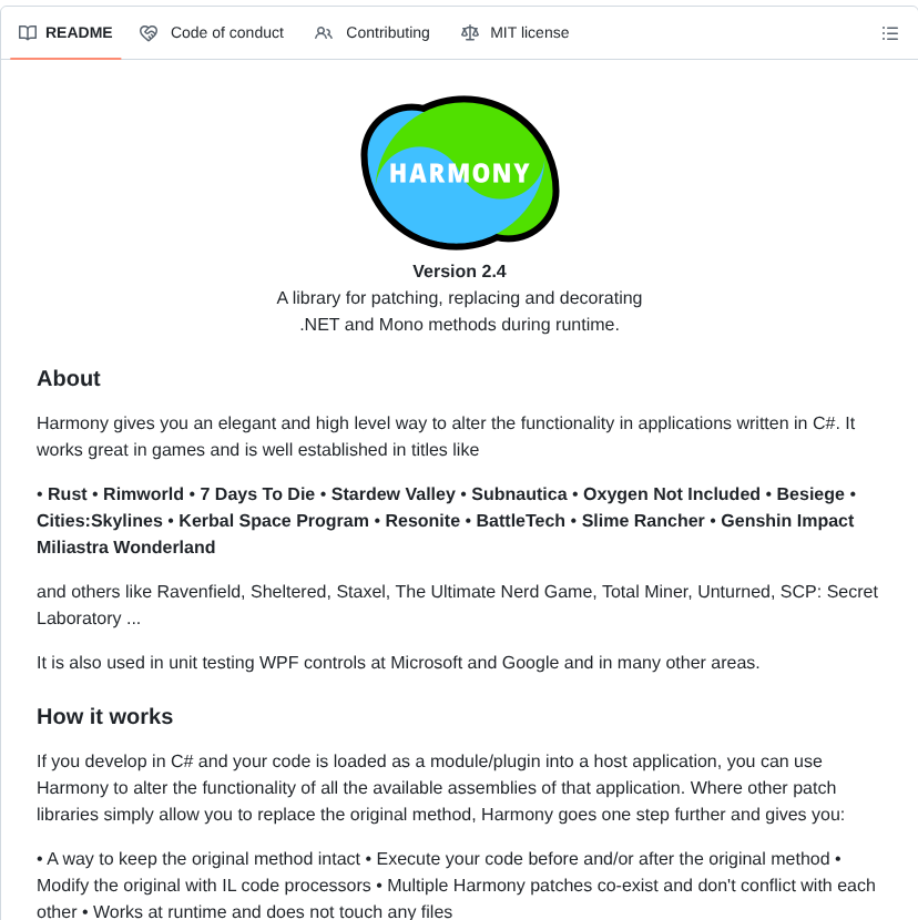 Pardeike Harmony screenshot