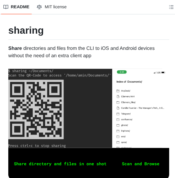 Parvardegr Sharing screenshot