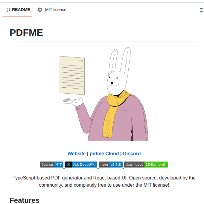 Pdfme Pdfme screenshot