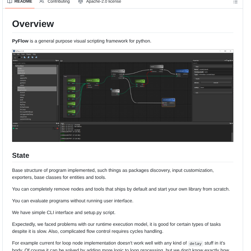 Pedrocabrera Pyflow screenshot