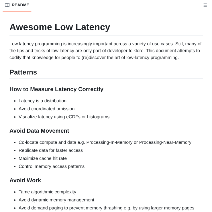 Penberg Awesome Low Latency screenshot