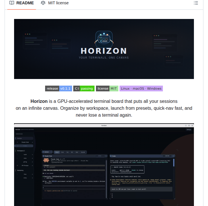 Peters Horizon screenshot
