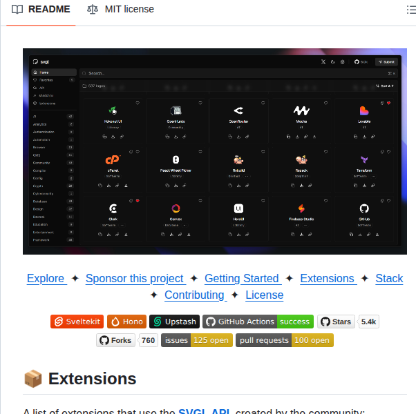 Pheralb Svgl screenshot
