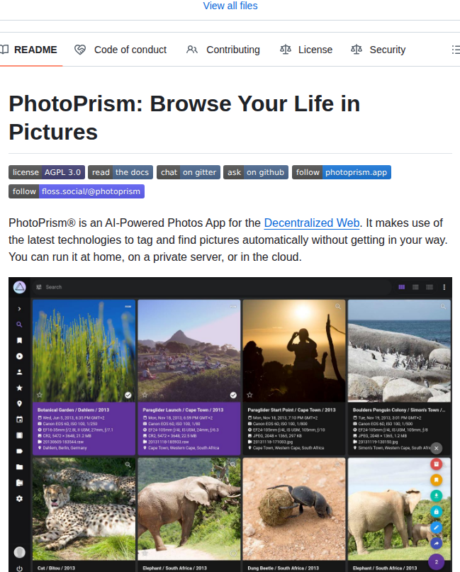 Photoprism Photoprism screenshot