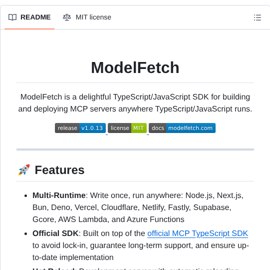 Phuctm97 Modelfetch screenshot