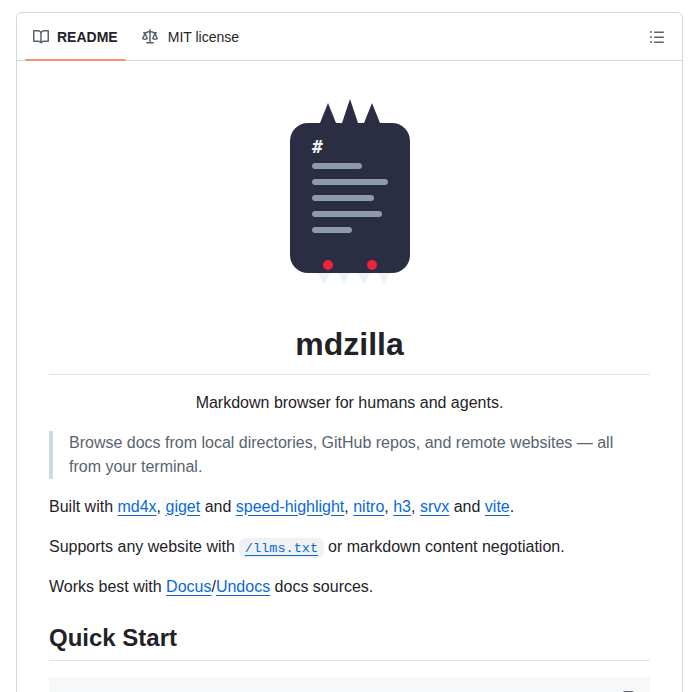 Pi0 Mdzilla screenshot