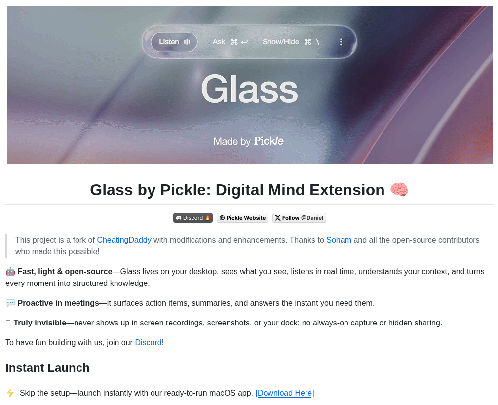 Pickle Com Glass screenshot