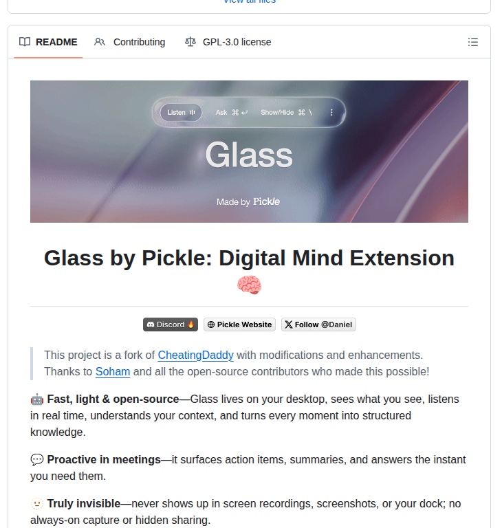 Pickle Com Glass screenshot