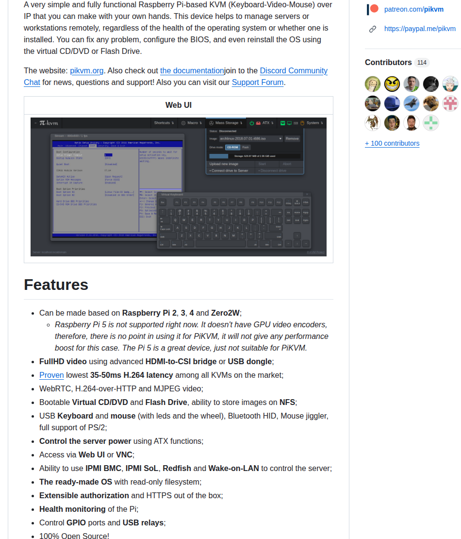 Pikvm Pikvm screenshot