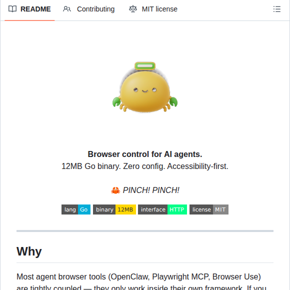 Pinchtab Pinchtab screenshot