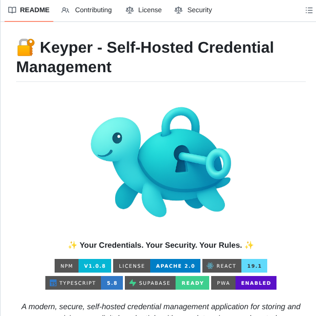 Pinkpixel Dev Keyper screenshot