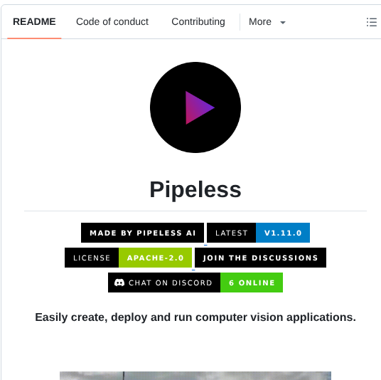 Pipeless Ai Pipeless screenshot