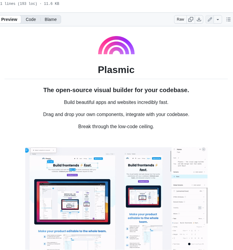 Plasmicapp Plasmic screenshot