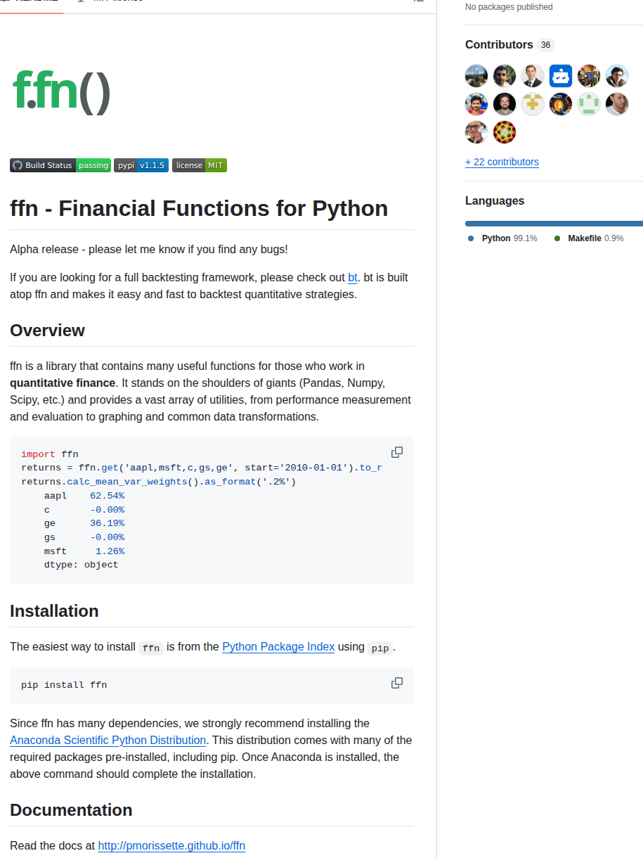 Pmorissette Ffn screenshot