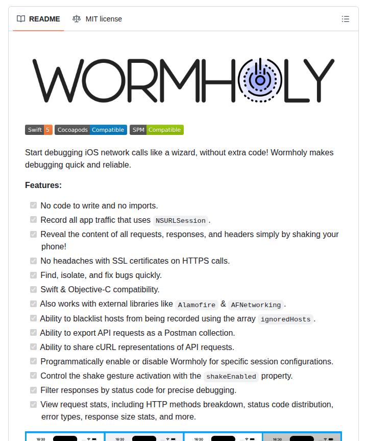 Pmusolino Wormholy screenshot