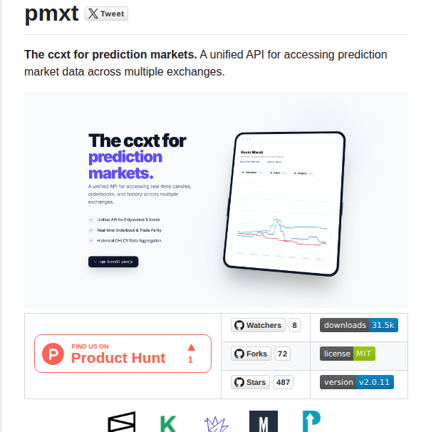 Pmxt Dev Pmxt screenshot