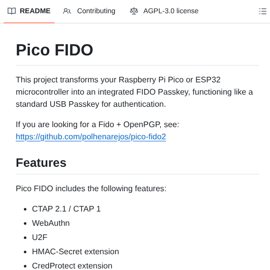 Polhenarejos Pico Fido screenshot