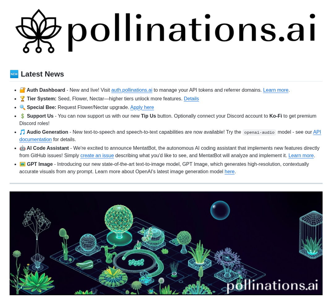 Pollinations Pollinations screenshot