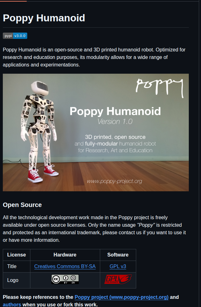 Poppy Project Poppy Humanoid screenshot