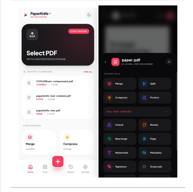 Potatameister Paperknife screenshot