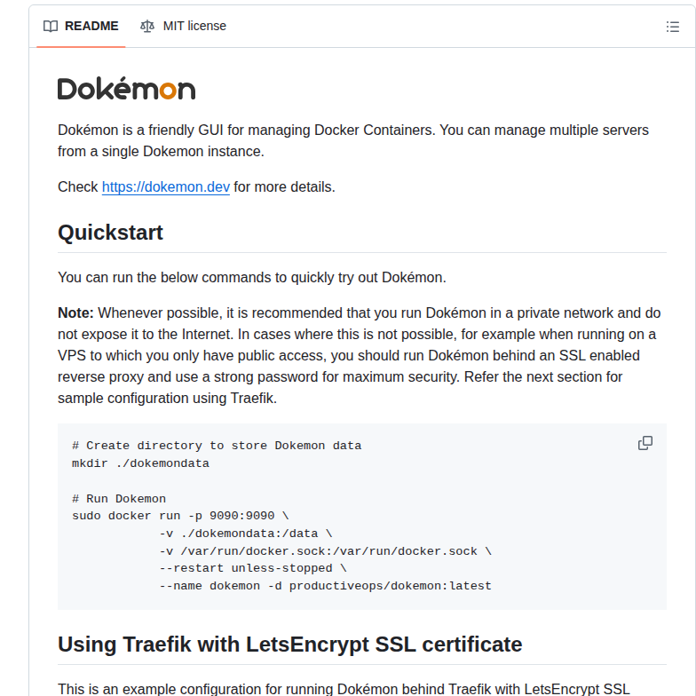 Productiveops Dokemon screenshot
