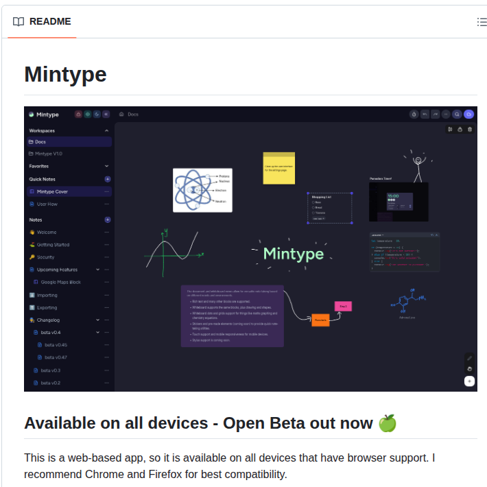 Project59 Mintype screenshot
