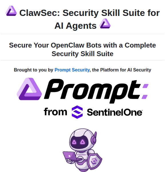 Prompt Security Clawsec screenshot