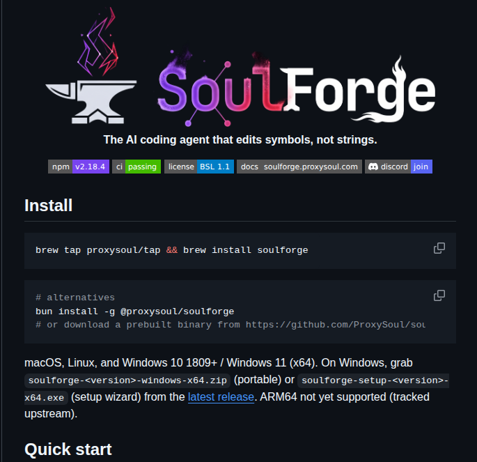 Proxysoul Soulforge screenshot