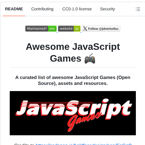 Proyecto26 Awesome Jsgames screenshot