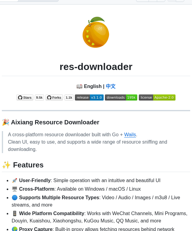 Putyy Res Downloader screenshot