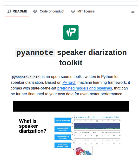 Pyannote Pyannote Audio screenshot