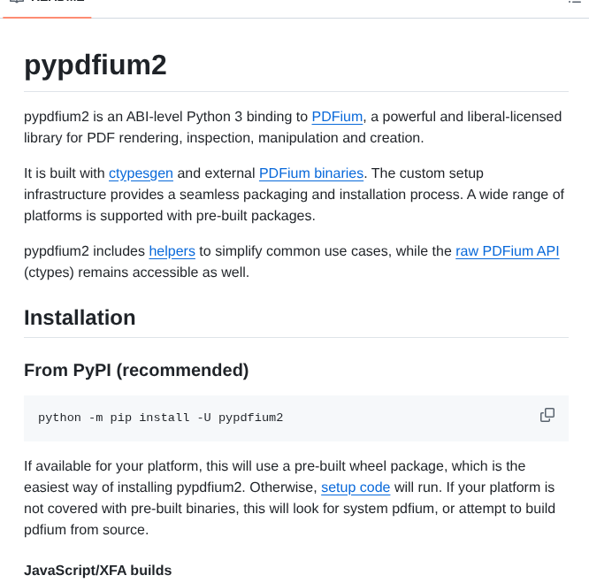 Pypdfium2 Team Pypdfium2 screenshot