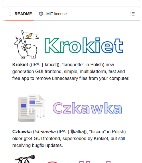 Qarmin Czkawka screenshot
