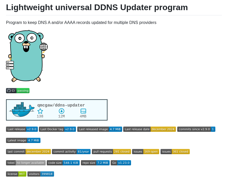 Qdm12 Ddns Updater screenshot