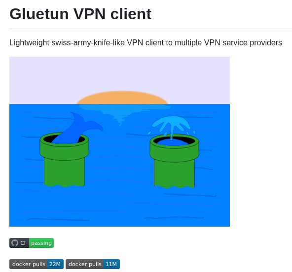 Qdm12 Gluetun screenshot