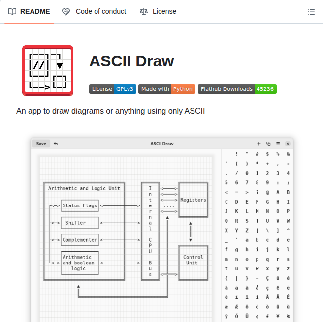 Qindapao Ascii Draw screenshot