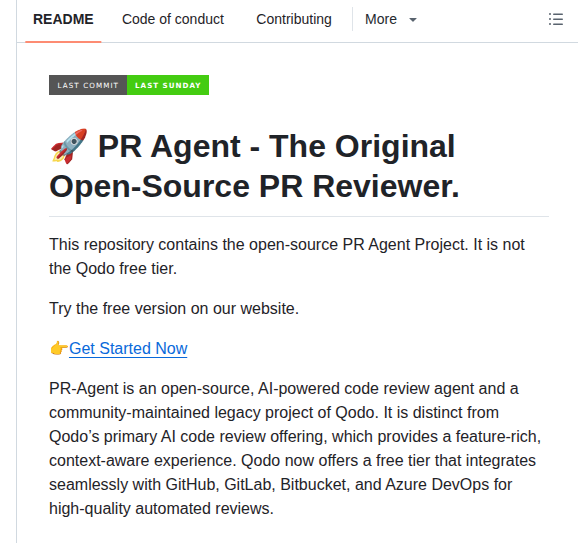 Qodo Ai Pr Agent screenshot