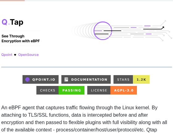 Qpoint Io Qtap screenshot