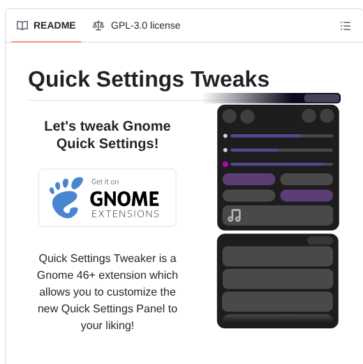 Qwreey Quick Settings Tweaks screenshot