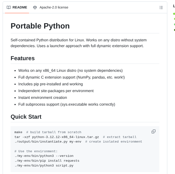 Qznc Portable_python screenshot