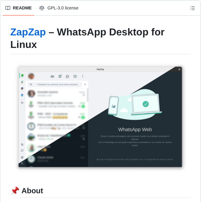 Rafatosta Zapzap screenshot