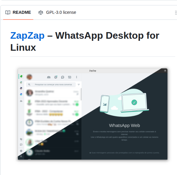 Rafatosta Zapzap screenshot