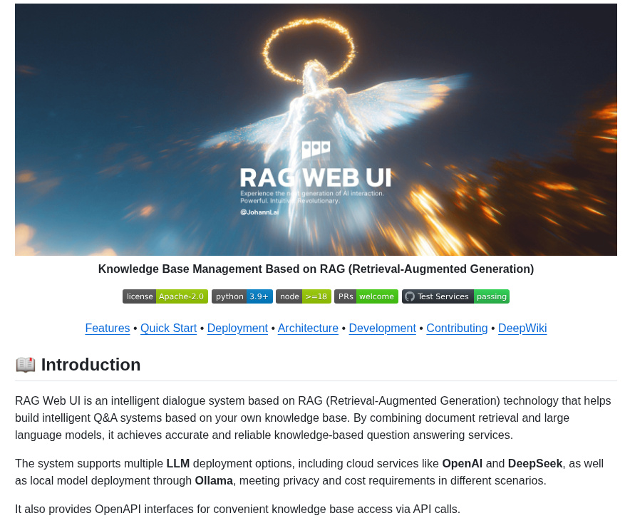 Rag Web Ui Rag Web Ui screenshot