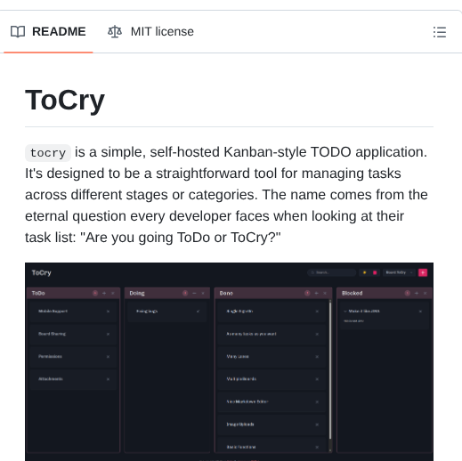 Ralsina Tocry screenshot