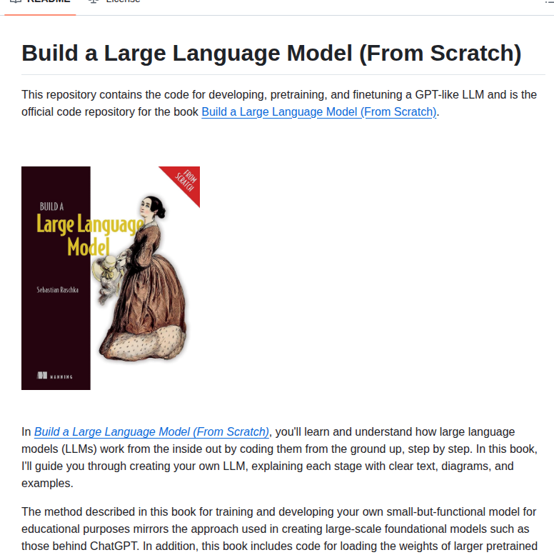 Rasbt Llms From Scratch screenshot