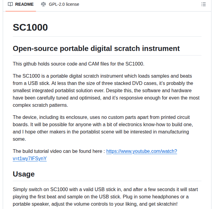 Rasteri Sc1000 screenshot