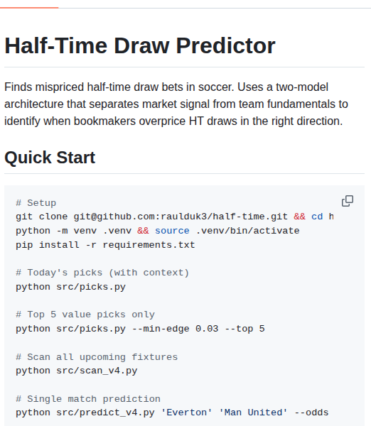 Raulduk3 Half Time screenshot