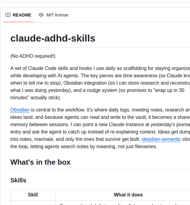 Ravila4 Claude Adhd Skills screenshot
