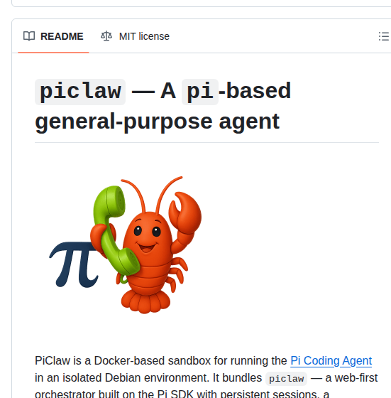 Rcarmo Piclaw screenshot