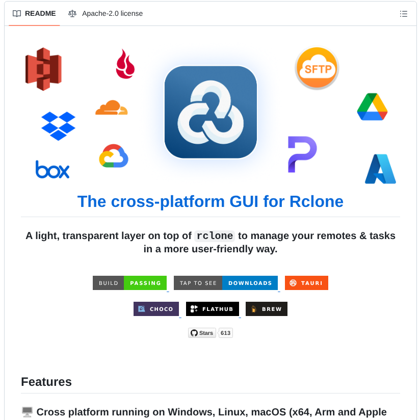 Rclone Ui Rclone Ui screenshot